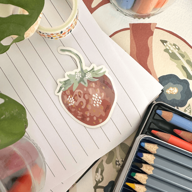 Stickers : La fraise 🍓