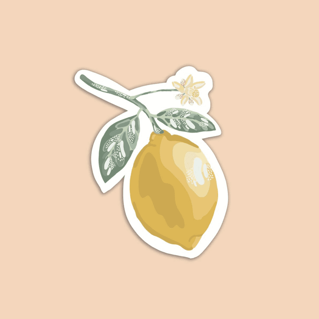 Stickers : Le citron 🍋