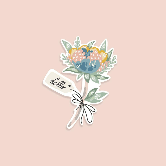 Stickers : La fleur 🌸