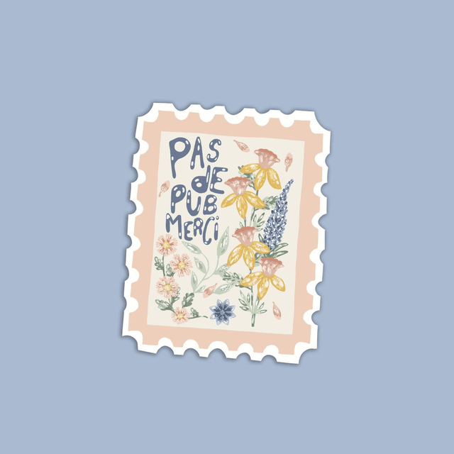 Stickers : Le Stop PUB 💌